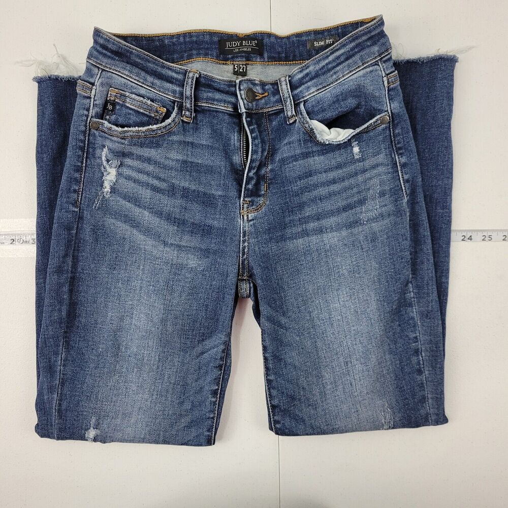 Judy Blue slim fit 5/27 jeans blue denim women's 3083
